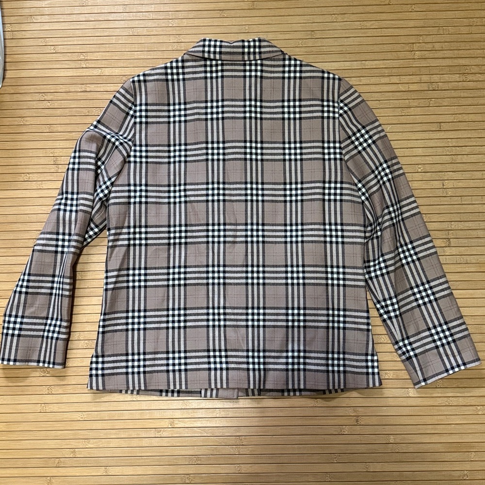 Pendleton Plaid Wool Blazer - Picture 4 of 5